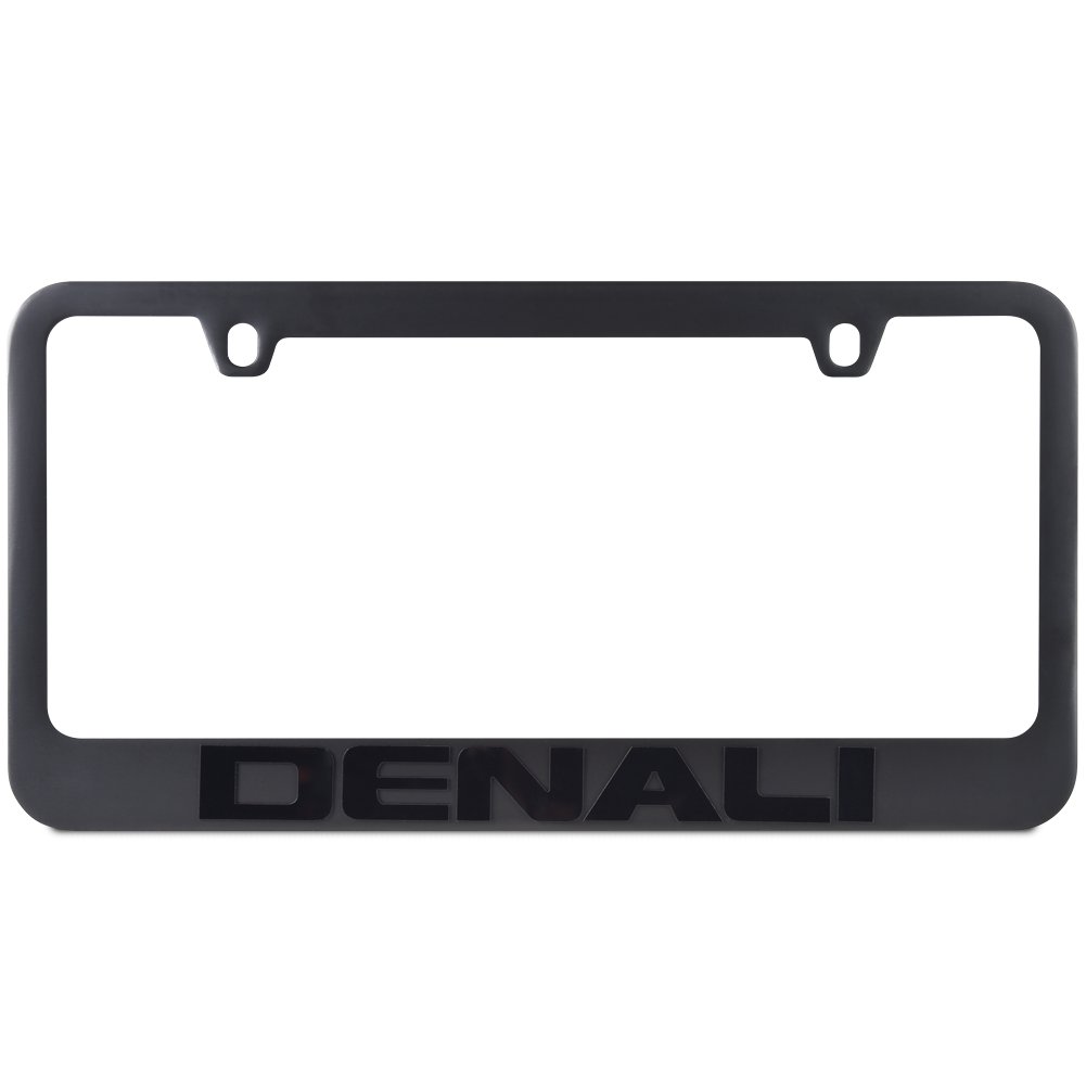 Denali Stealth Blackout License Plate Frame-SR1 Performance