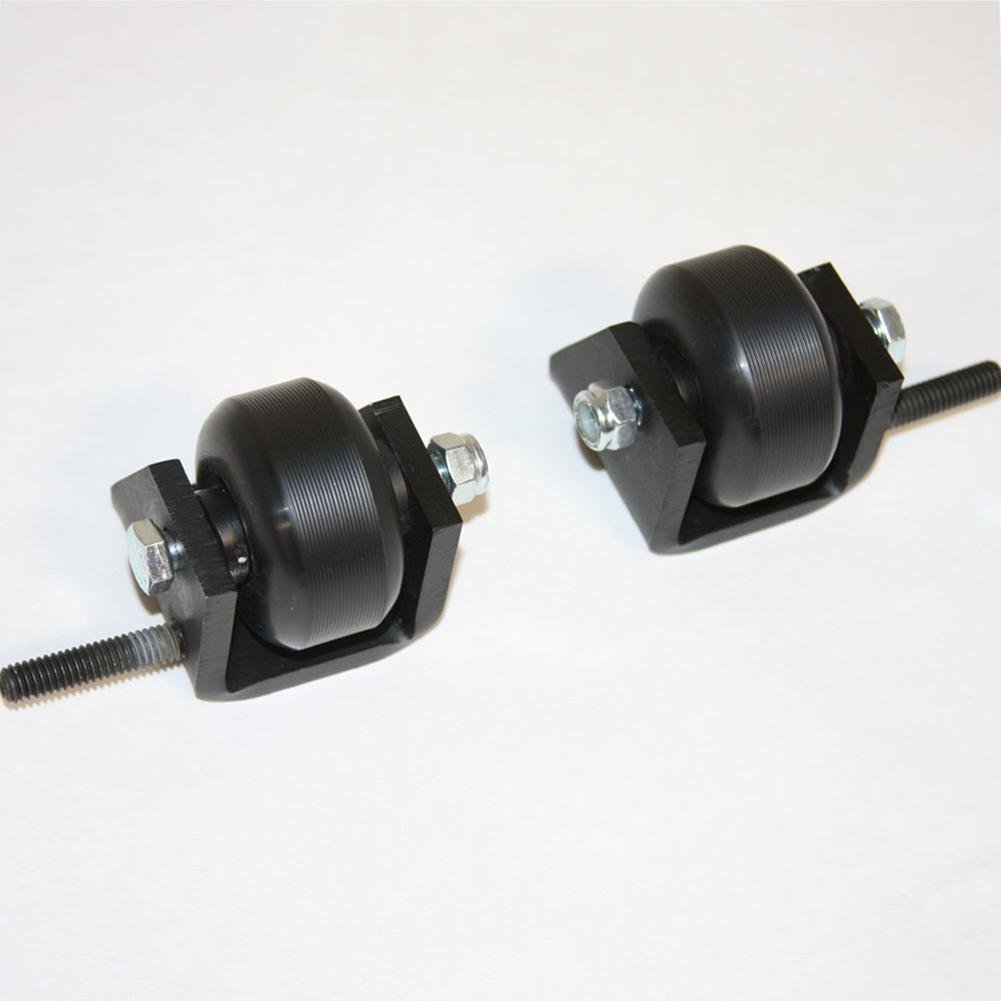 C7 Corvette Front Skid Plate Wheels, 2014, 2015, 2016, 2017-SR1 Performance