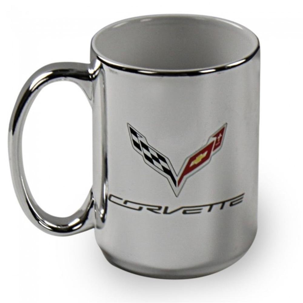 C7 Corvette Coffee Mug - Silver 15 oz. : Stingray-SR1 Performance
