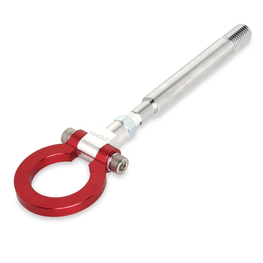 Front and Rear WCC Tow Hooks - Anodized Red - C7 & C8 Corvette-SR1 Performance