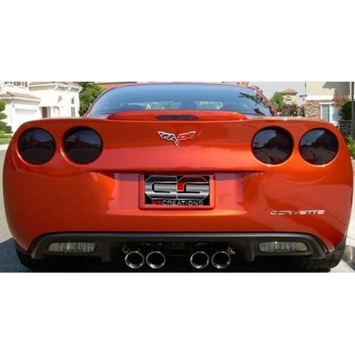 2005-2012 C6 & Z06 Corvette Rear Blackout Kit (5 Piece)-SR1 Performance