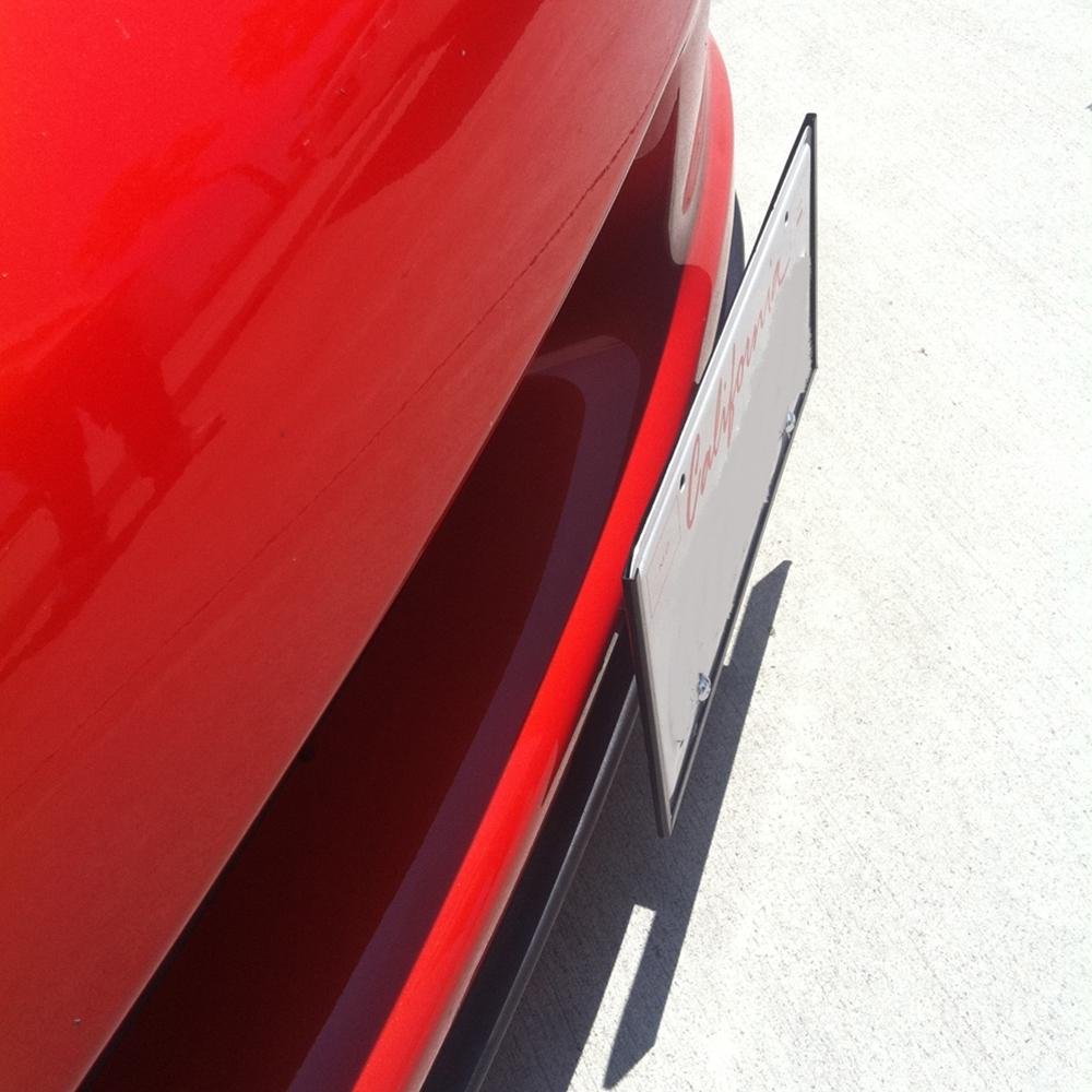 C6 Z06 & Grand Sport Corvette License Plate Holder - Fast On/Off-SR1 Performance