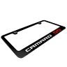 Camaro SS License Plate Frame - Black with Red SS-SR1 Performance