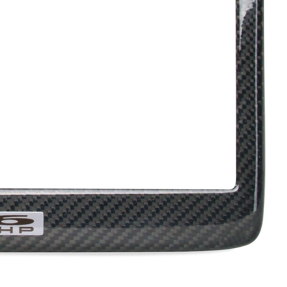 C5 Corvette Z06 405HP Notched License Plate Frame - Carbon Fiber-SR1 Performance