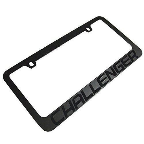 Dodge Challenger Blackout License Plate Frame-SR1 Performance