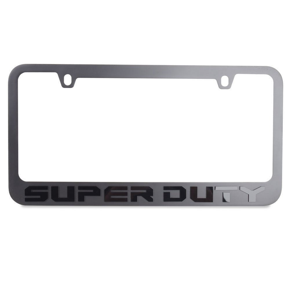 Ford SUPER DUTY Stealth Blackout License Plate Frame-SR1 Performance