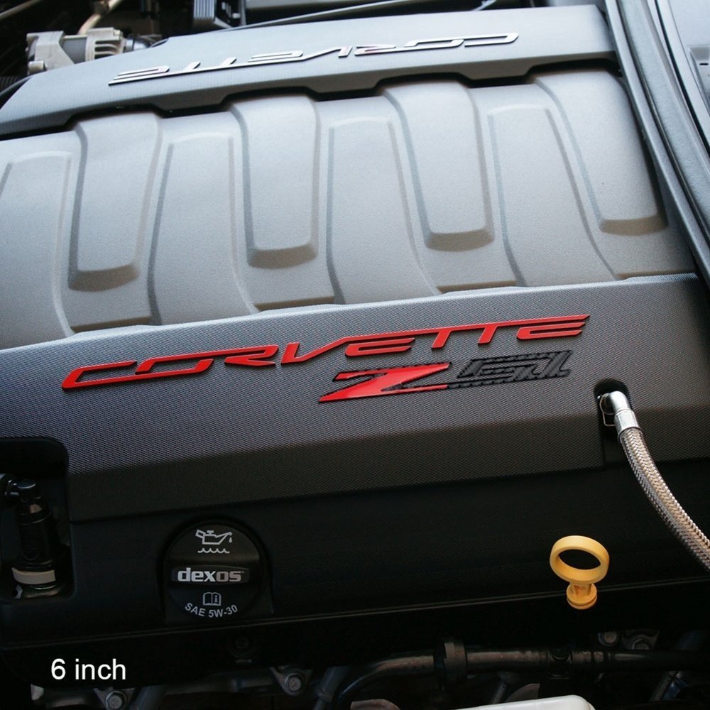 C7, C8 Corvette Z51 Badge Emblem - Domed - Carbon Fiber Look-SR1 Performance
