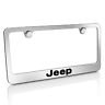 Jeep License Plate Frame - Chrome-SR1 Performance
