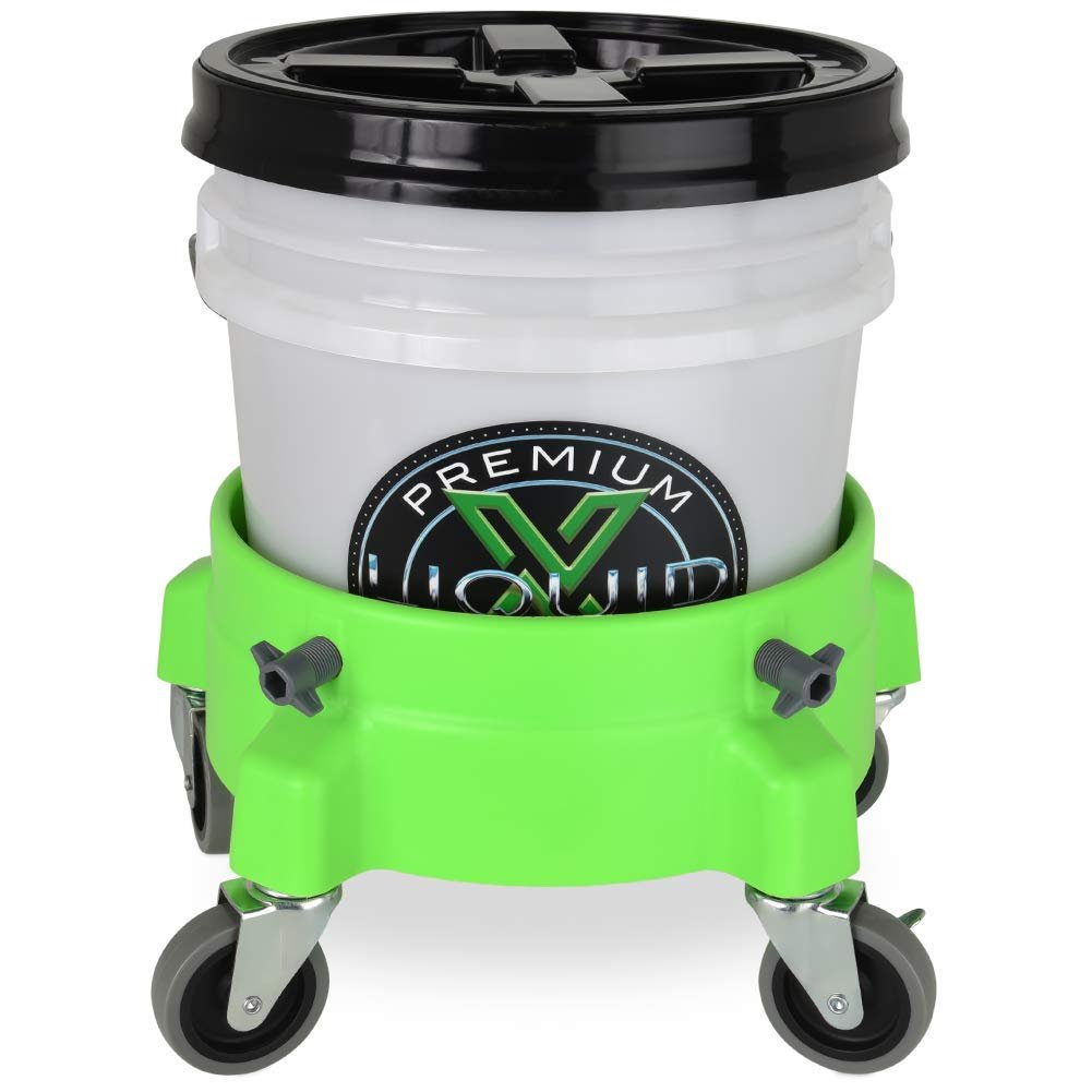 Liquid X Complete Bucket Kit with Dolly - 3" Gray Casters-SR1 Performance