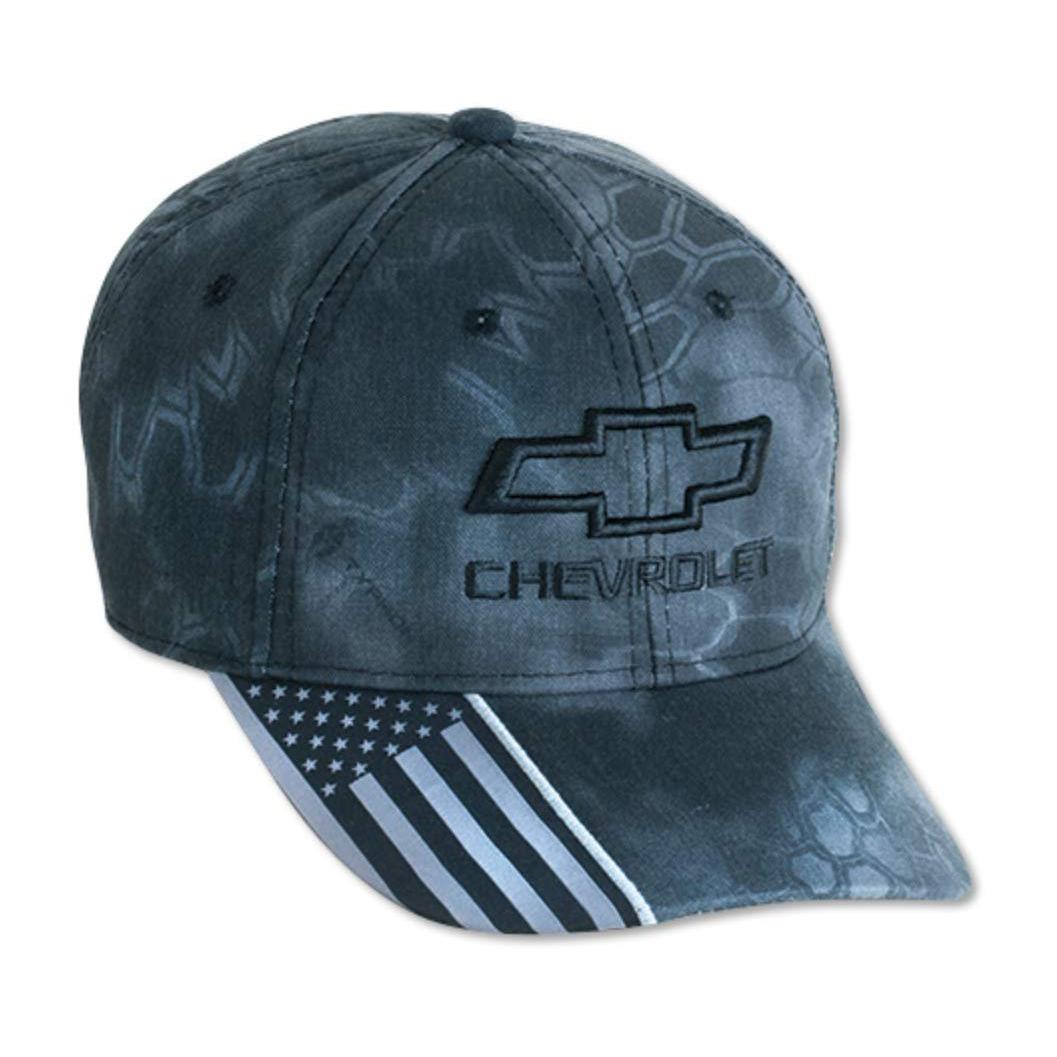 Chevrolet 3D Bowtie American Flag Camo Hat-SR1 Performance