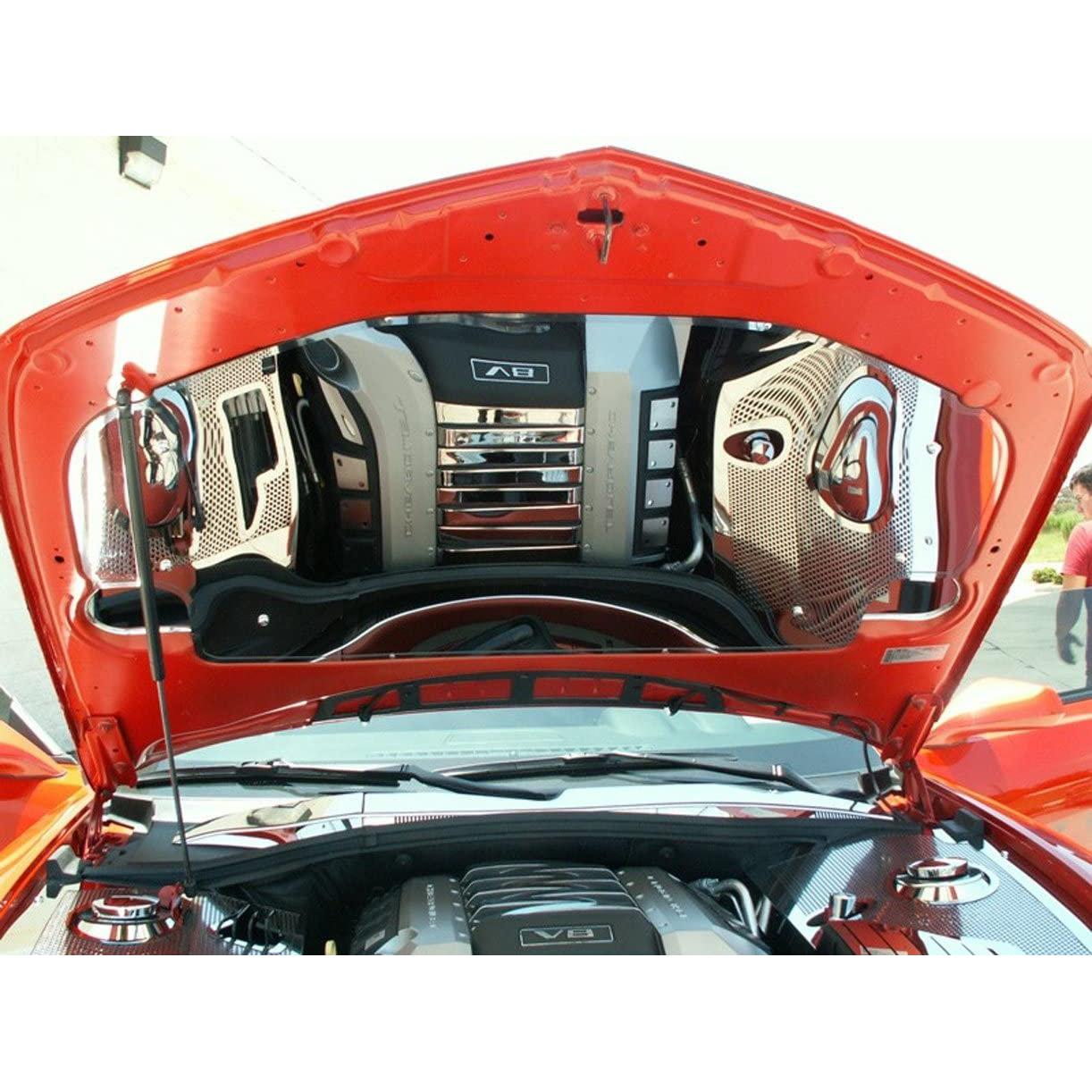 Camaro 10-13 Polished Hood Panel Set - American Car Craft 103001-SR1 Performance