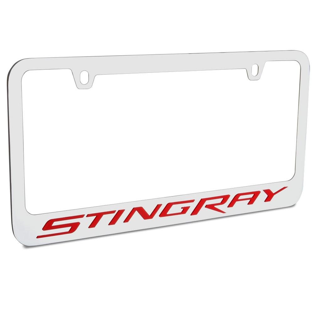 C7 Corvette Stingray Script License Plate Frame-SR1 Performance