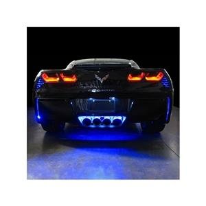 Corvette Rear Fascia/Exhaust LED Lighting Kit - RGB Bluetooth : C7 Stingray, Z51-SR1 Performance