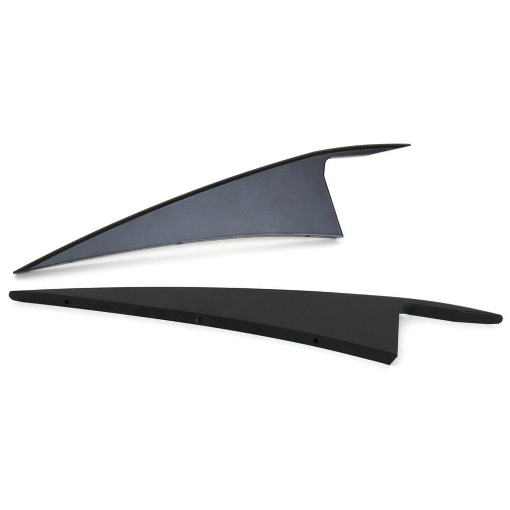 1997-2004 C5/Z06 Corvette Side Spears Billet - Semi-Gloss Black Powder Coat-SR1 Performance