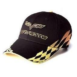 C6 Corvette - Embroidered Bad Vette Hat Yellow-SR1 Performance