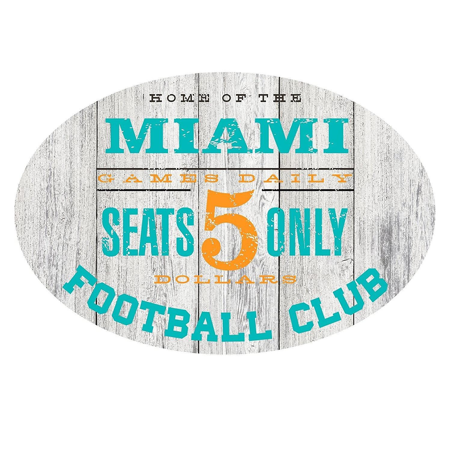 Home of the Denver Football Club Metal Sign Blue/Orange - Oval 12" x 8"-SR1 Performance