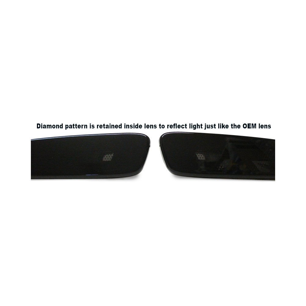 Corvette Replacement Side Marker Light 2 Pc. (Set) - Front or Rear Smoked : 2005-2013 C6, Z06, ZR1 & Grand Sport (Front Side Markers)-SR1 Performance