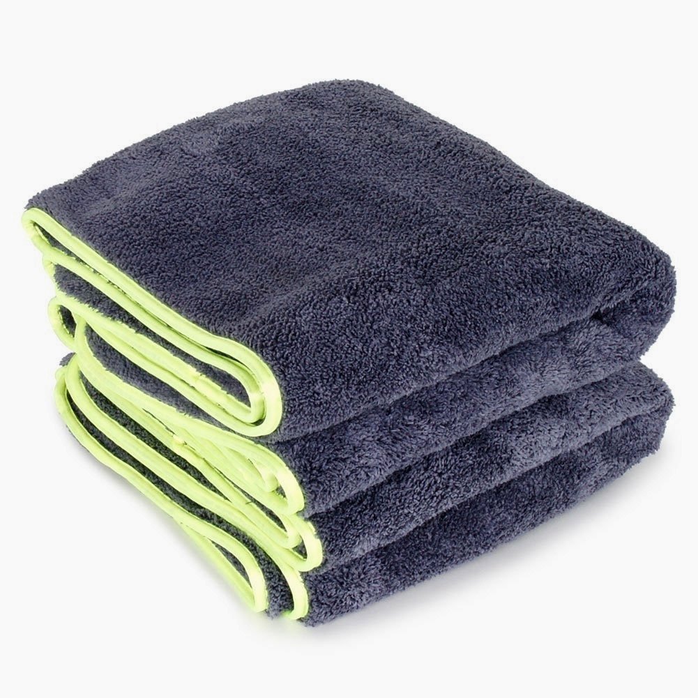 Liquid X Supersized Plush Microfiber Car Drying Towel - 20" x 40"-SR1 Performance