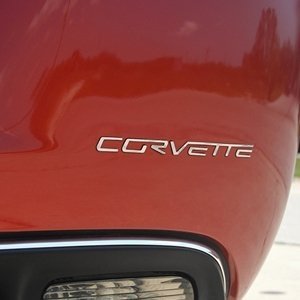 Corvette Rear Letters - Mirror Finish Stainless Steel (Set) : C6,Z06,ZR1,Grand Sport-SR1 Performance