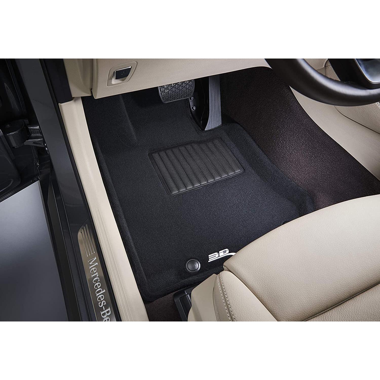 2020-2023 Tesla Model 3 3D MAXpider Custom Fit Elegant Floor Mats - Black-SR1 Performance