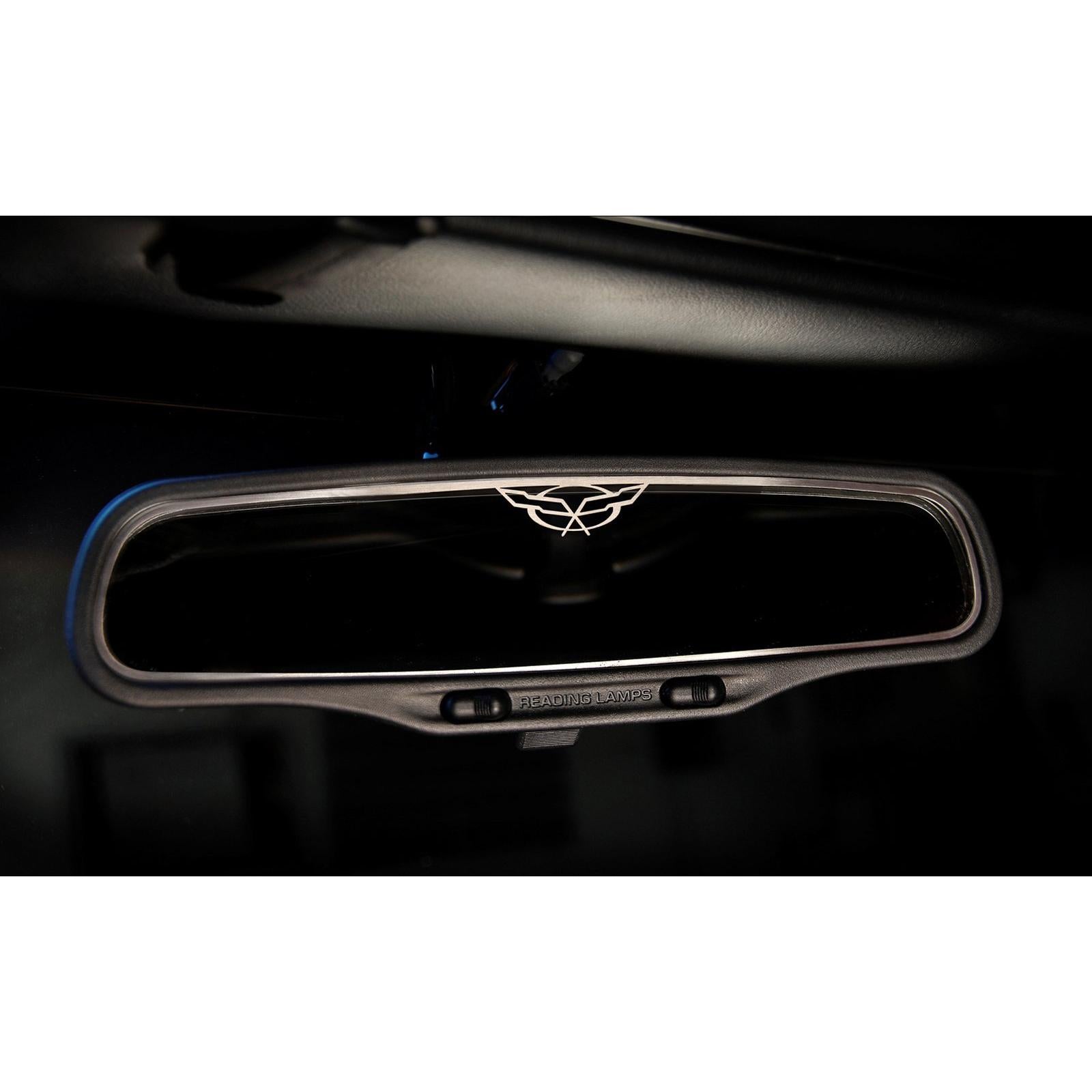 2001 - 2004 C5 Corvette Rearview Mirror Trim for Auto-Dim Mirror Only-SR1 Performance