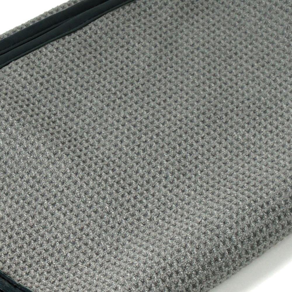 Liquid X Gray Matter Waffle Weave Drying Towel with Silk Edges - 25" x 36"-SR1 Performance