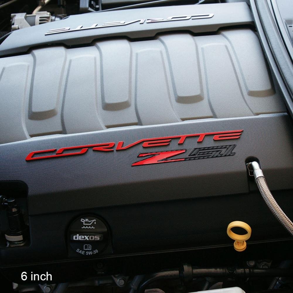 C7, C8 Corvette Z51 Badge Emblem - Domed - Carbon Fiber Look-SR1 Performance