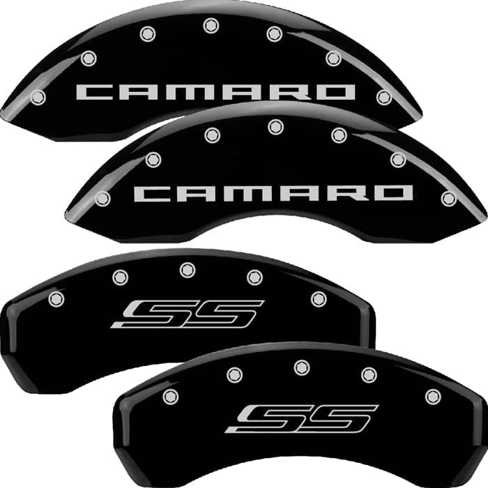 2010-2015 Camaro Caliper Covers SS Model (with Brem Brakes) - Camaro & SS (Black)-SR1 Performance