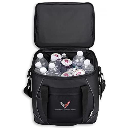 C8 Corvette Waterproof 24-Can Cooler - Black-SR1 Performance