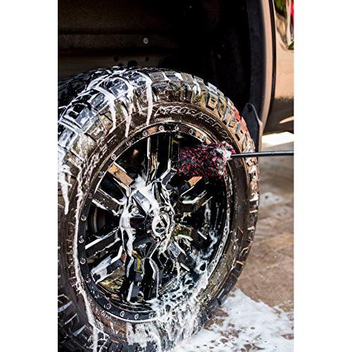 Liquid X Original Wheel Woolies Brushes 3 Piece Kit - Black-SR1 Performance