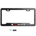 C5 Corvette Z06 405HP Notched License Plate Frame - Carbon Fiber-SR1 Performance