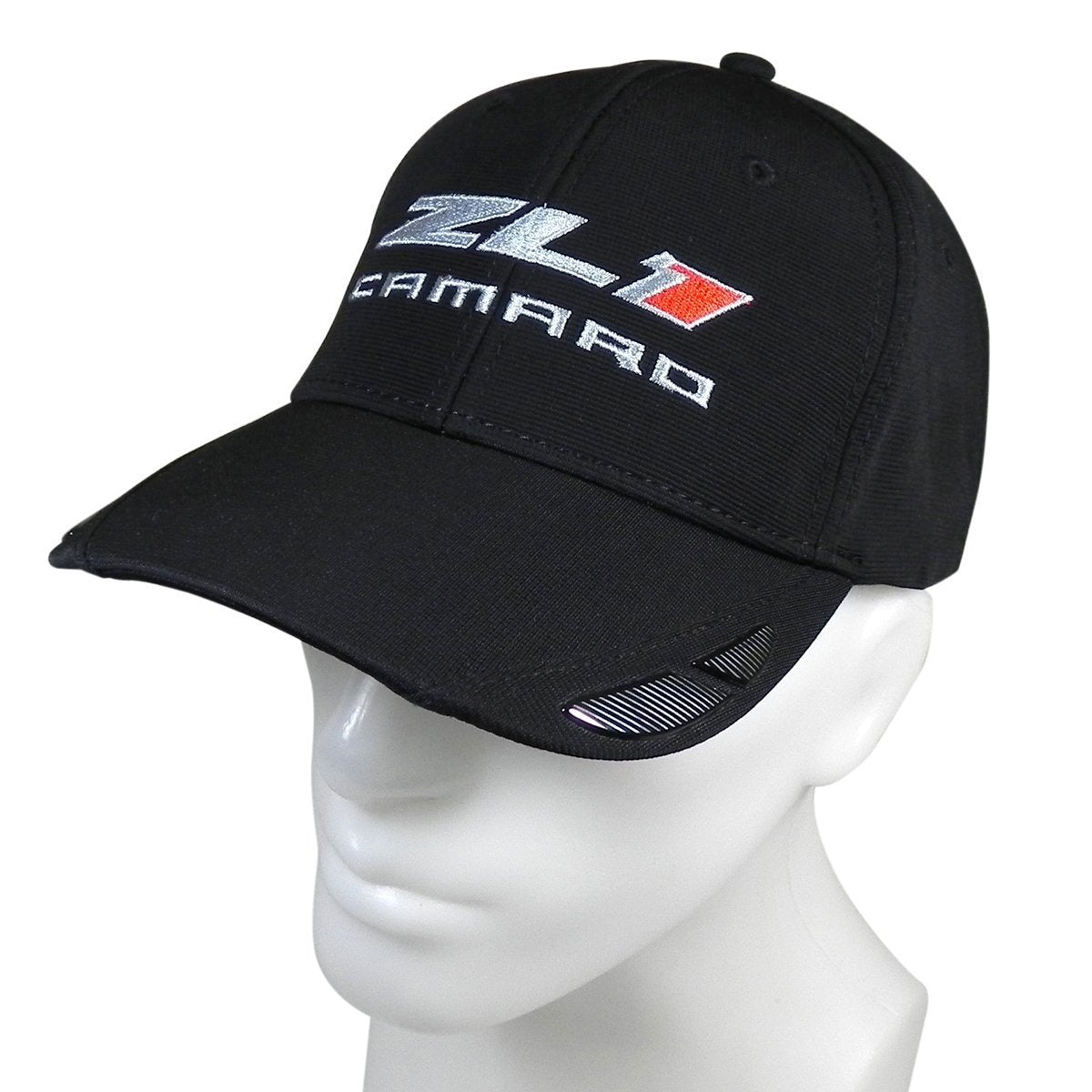 Chevy Camaro ZL1 Hat with Carbon Fiber Accent - Adjustable Chevrolet Cap-SR1 Performance