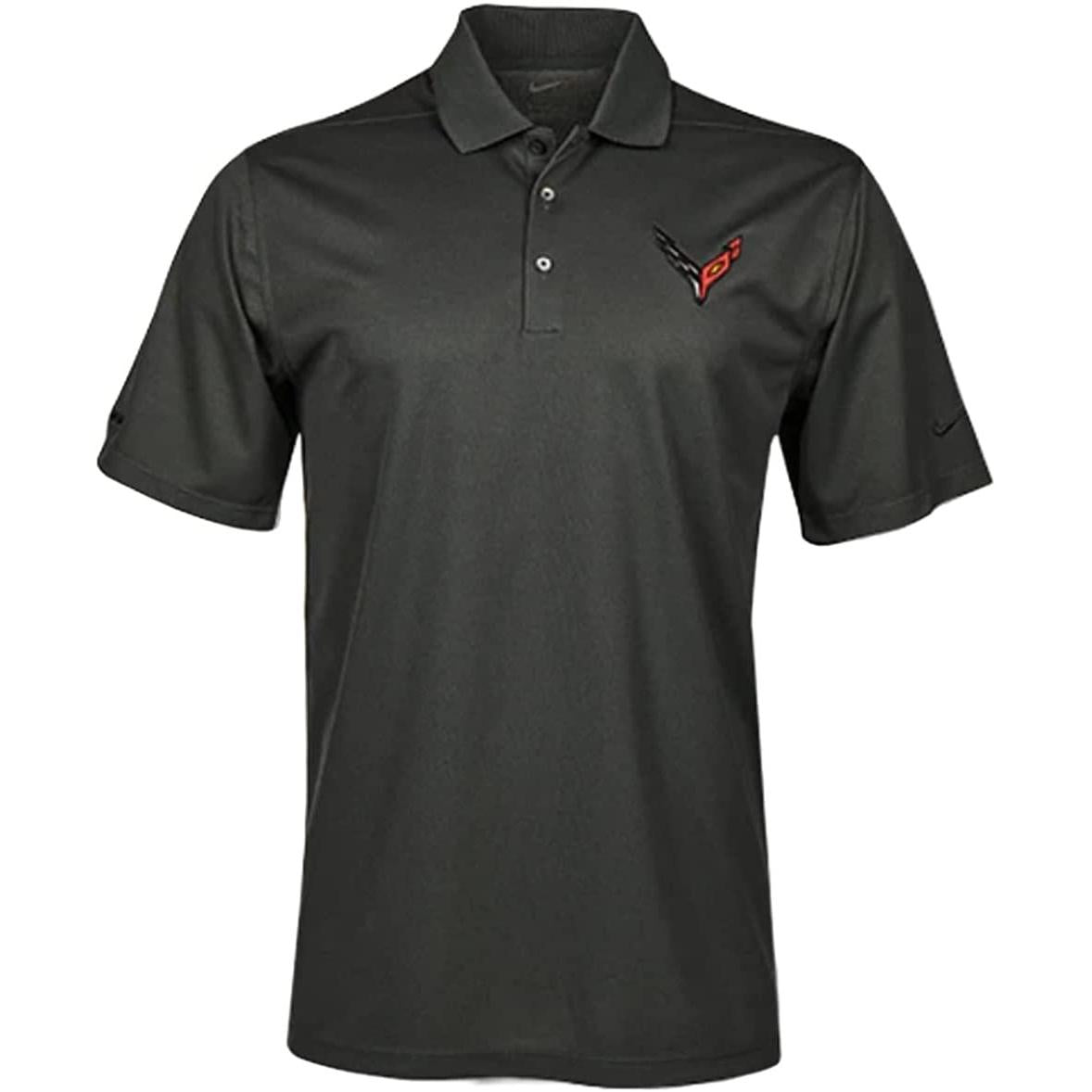 SR1 Performance C8 Corvette Z06 Polo Shirt w/Embroidered Logo - Mens-SR1 Performance