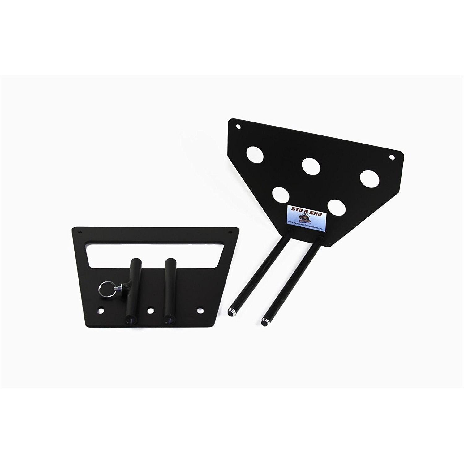2010-12 Ford Mustang Shelby GT500 Coupe & Convertible STO-N-SHO Removable Front License Plate Bracket-SR1 Performance