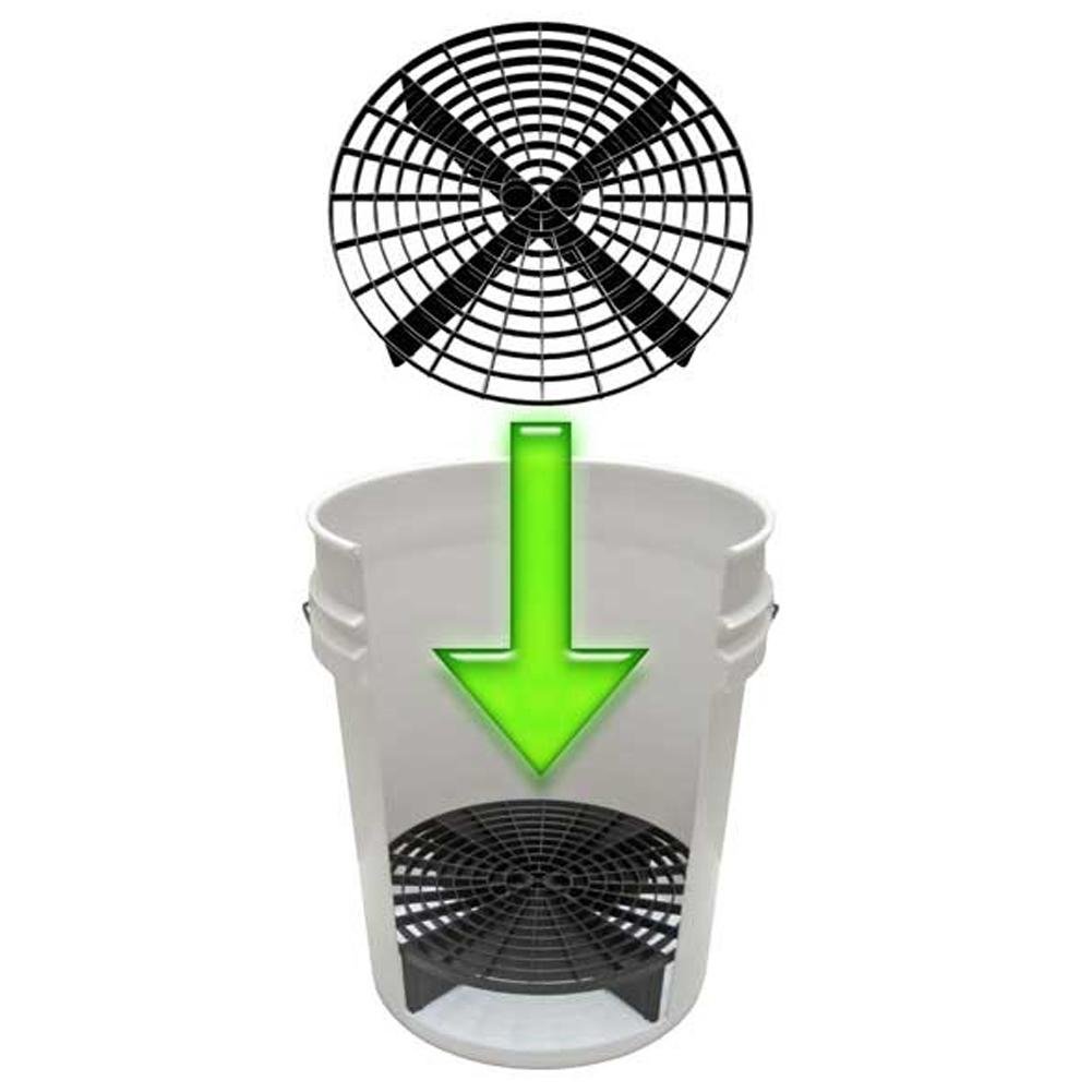 Liquid X Grit Guard Bucket Insert - Black-SR1 Performance