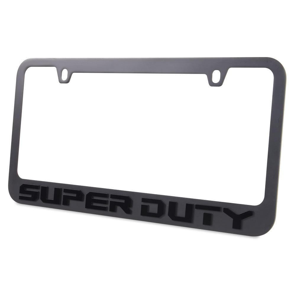 Ford SUPER DUTY Stealth Blackout License Plate Frame-SR1 Performance