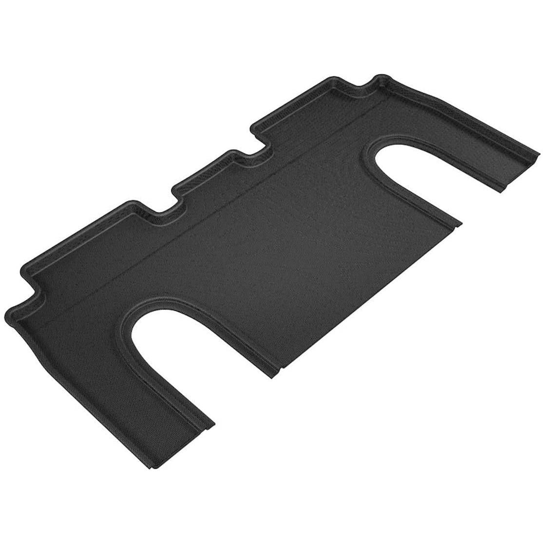 3D MAXpider Front Row Custom Fit All-Weather Floor Mat for Select Tesla Model X Models - Kagu Rubber ()-SR1 Performance