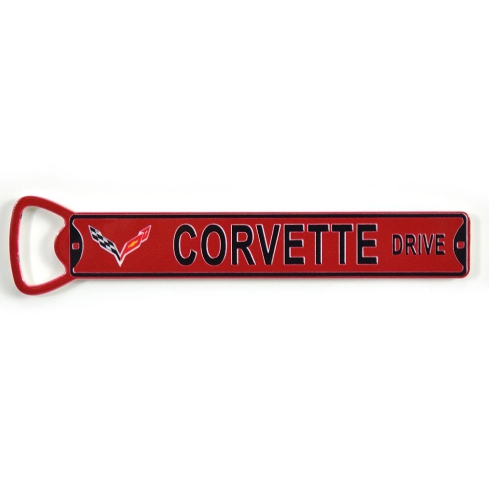 Corvette Drive Bottle Opener w/Magnet : C7 Stingray, Z51-SR1 Performance
