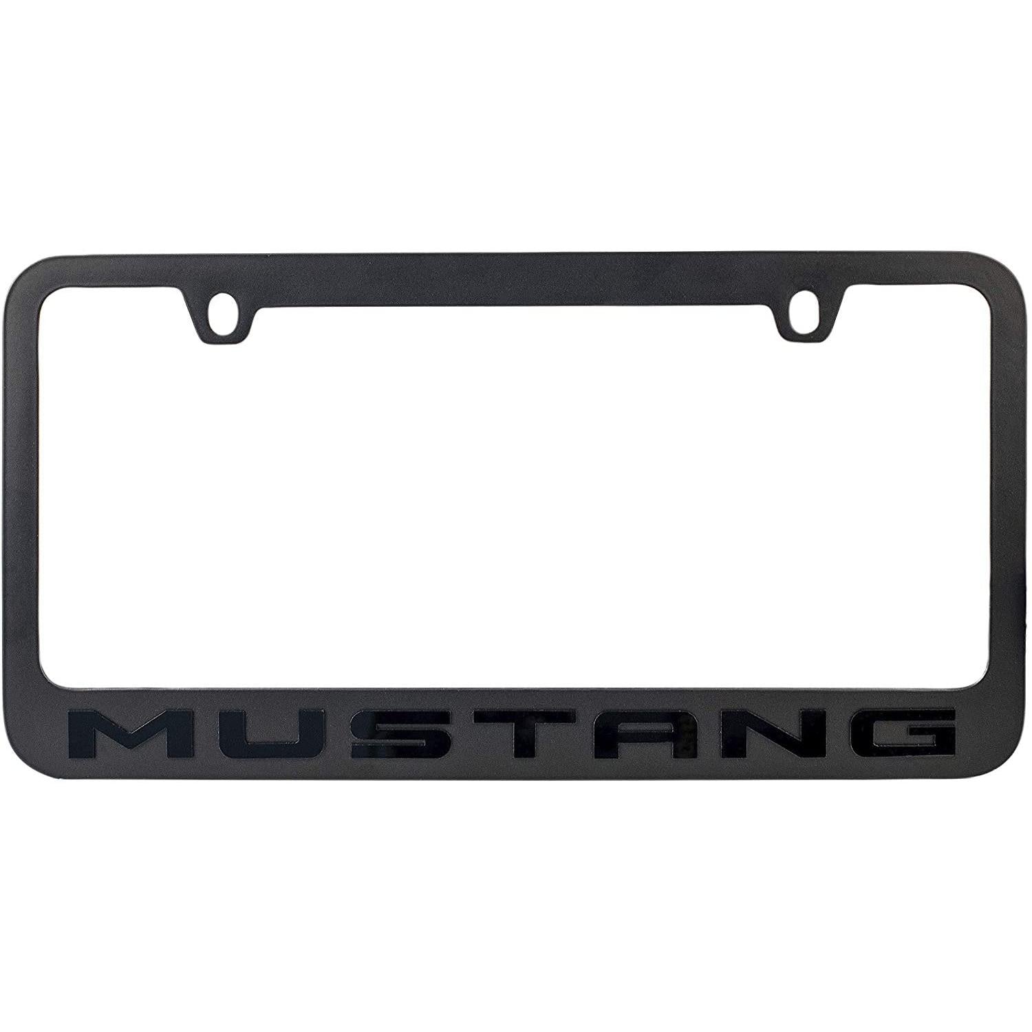 Ford Mustang Stealth Blackout License Plate Frame-SR1 Performance