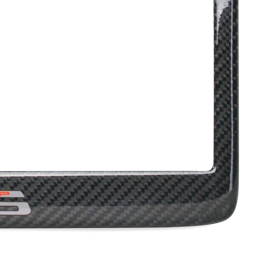 C6 Corvette License Plate Frame - Carbon Fiber-SR1 Performance