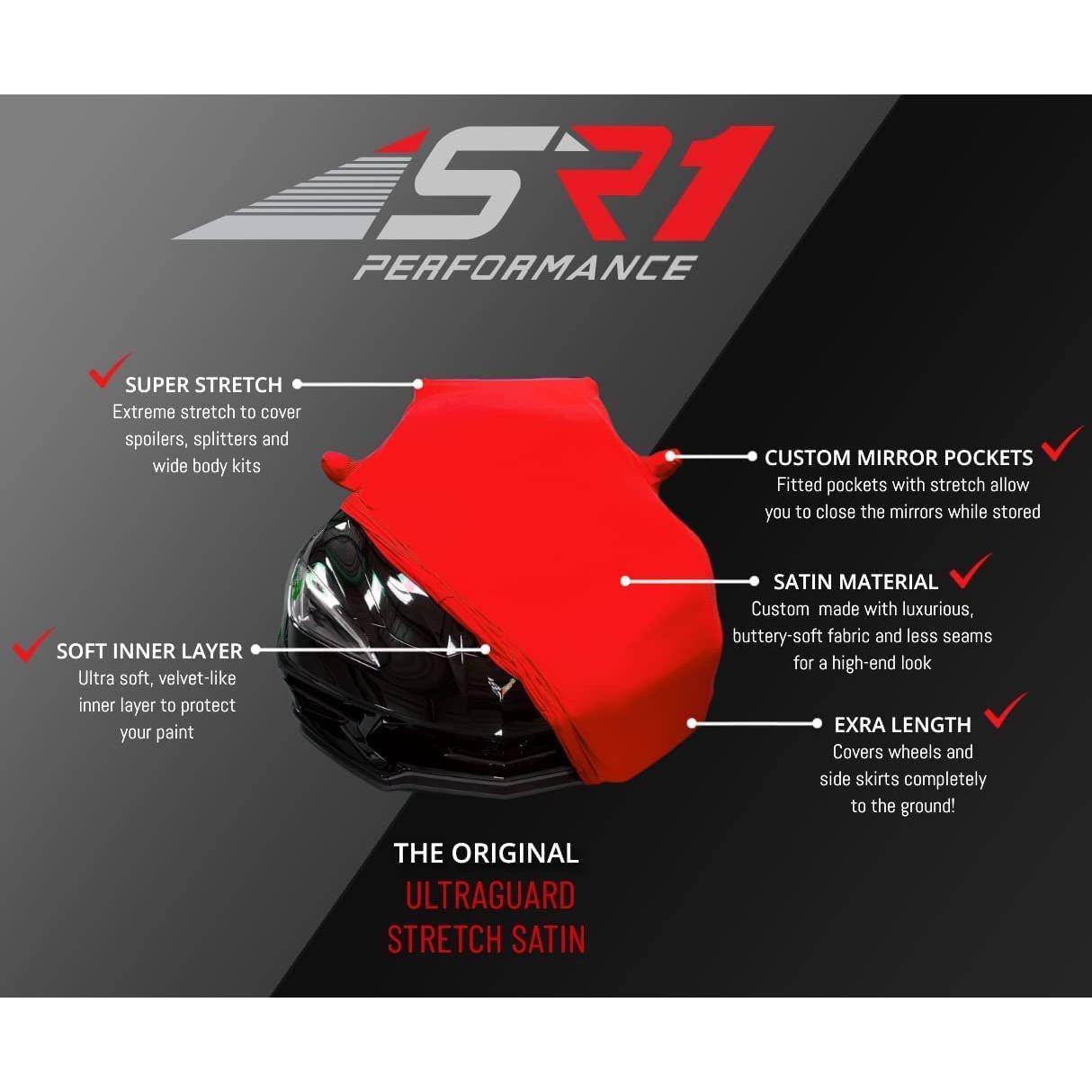 2010-2024 Jaguar F-Type Ultraguard Stretch Satin Indoor Car Cover-SR1 Performance