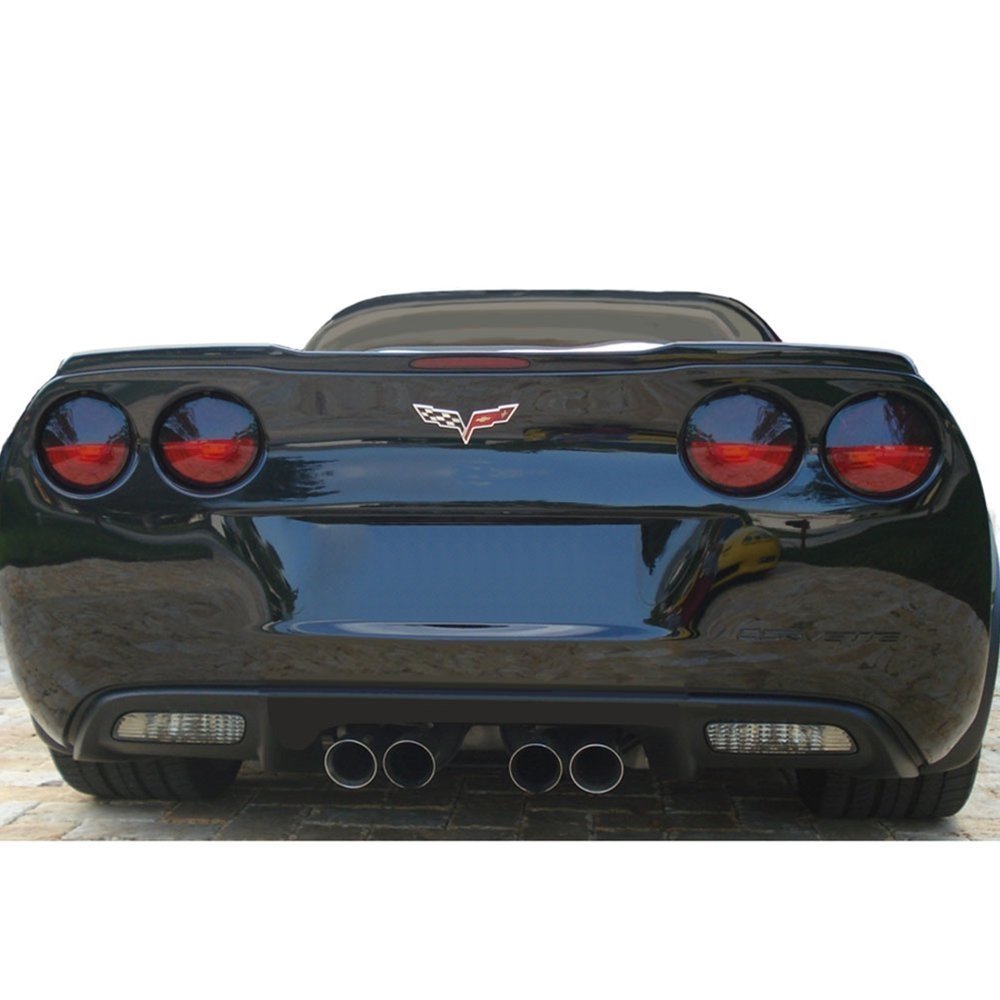 Corvette Blackout Kit - Molded Acrylic Rear Eyelid Taillights : 2005-2013 C6, Z06, ZR1, Grand Sport-SR1 Performance