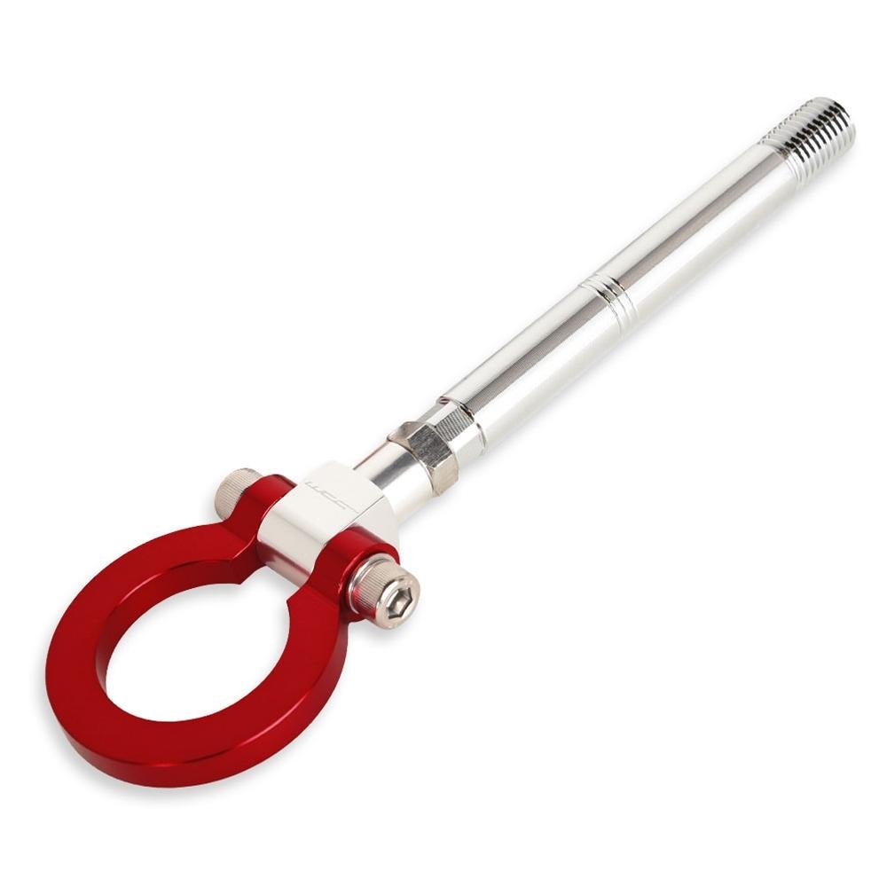 Front and Rear WCC Tow Hooks - Anodized Red - C7 & C8 Corvette-SR1 Performance