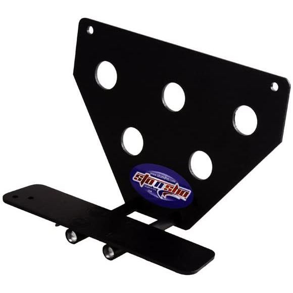 STO N SHO Front License Plate Bracket for 2018-2020 Jeep Wrangler JL Sahara and Rubicon and 2020 Jeep Gladiator Overland and Rubicon with Plastic Bumper-SR1 Performance