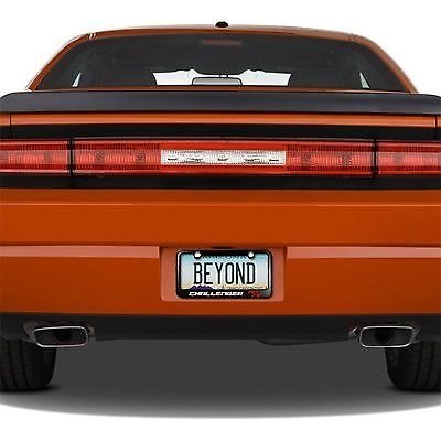 Dodge Challenger R/T License Plate Frame - Black-SR1 Performance