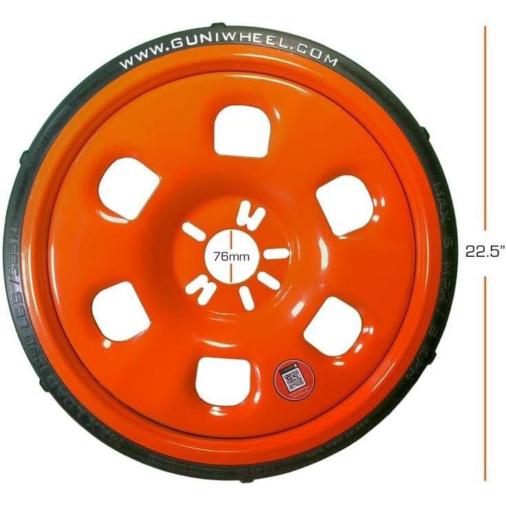 UTV GUNIWHEEL™ 45 Roller Wheel Universal Vehicle Mounting System - 4 or 5 Bolt Pattern for RZR Pro R & CanAm-SR1 Performance