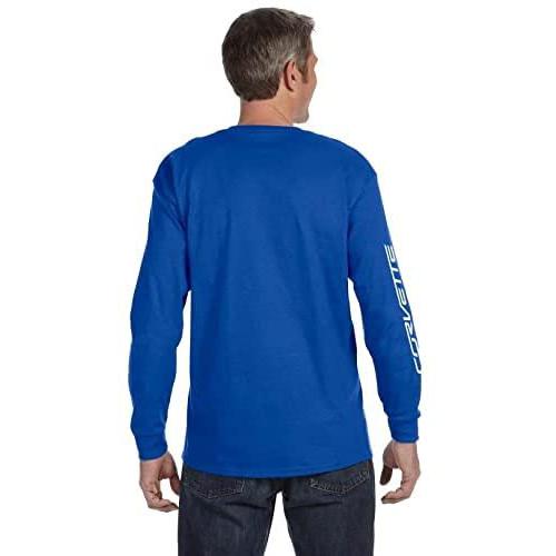 SR1 Performance Corvette T-Shirt - C7 Logo with Corvette Script on Sleeve-SR1 Performance