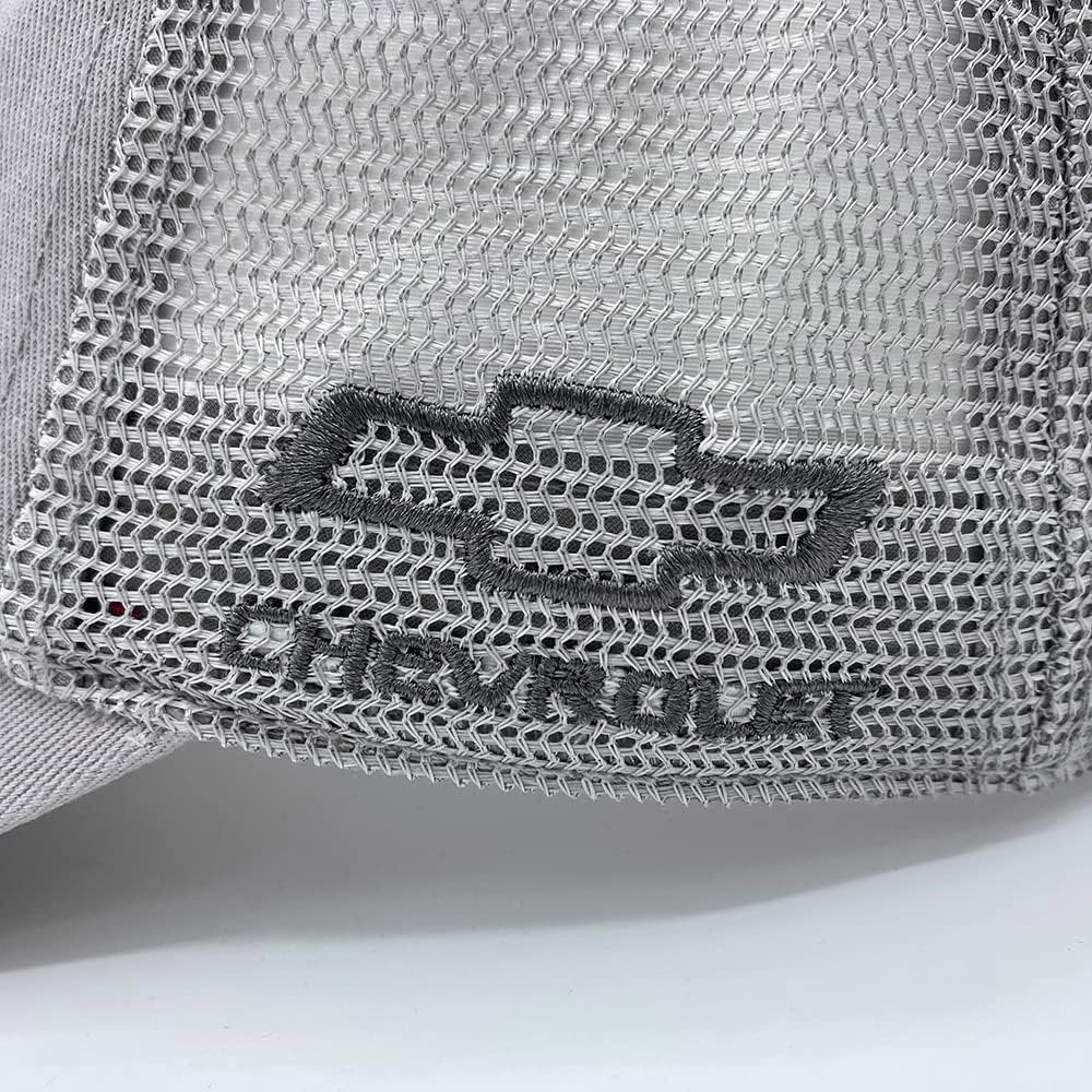A-G-D Silverado Z71 Unstructured Gray Mesh Hat-SR1 Performance