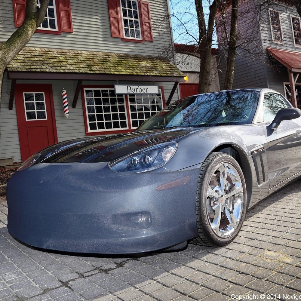 C6 Corvette Bra Front Bumper Mask & Mirror Mask Package : 2005-2013 C6 Z06, ZR1, Grand Sport (Will not fit The Base C6 Corvette)-SR1 Performance