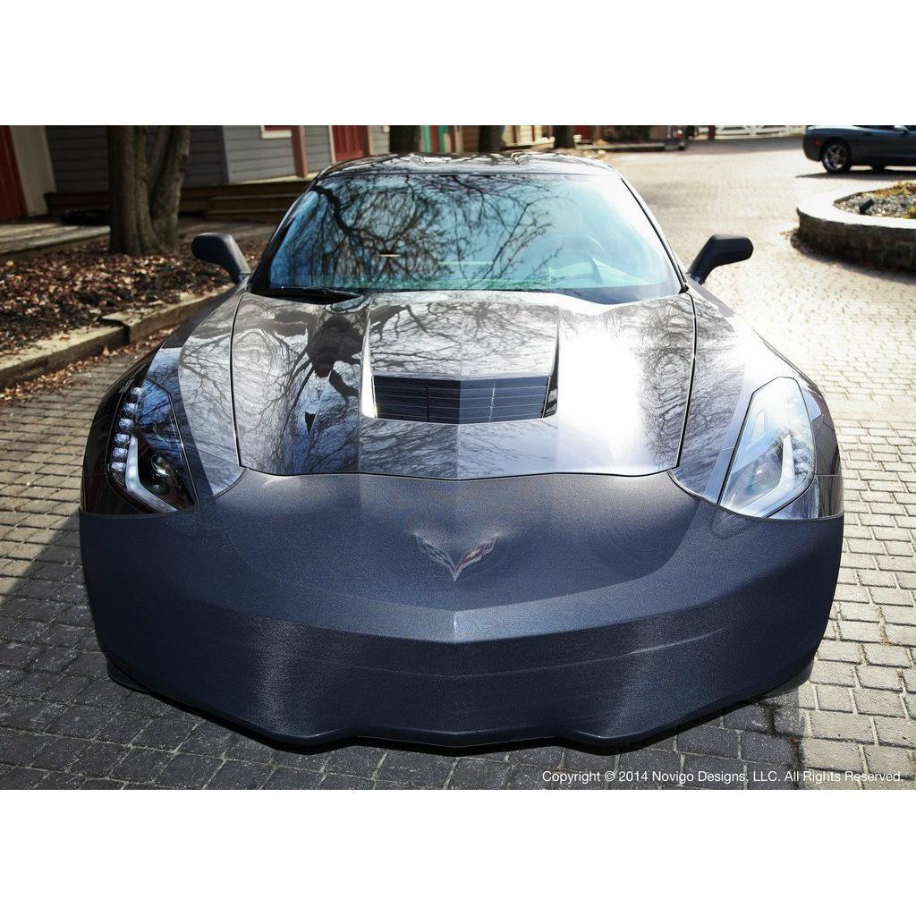 C7 Corvette NoviStretch Bra High Tech Stretch Front Bumper Mask-SR1 Performance
